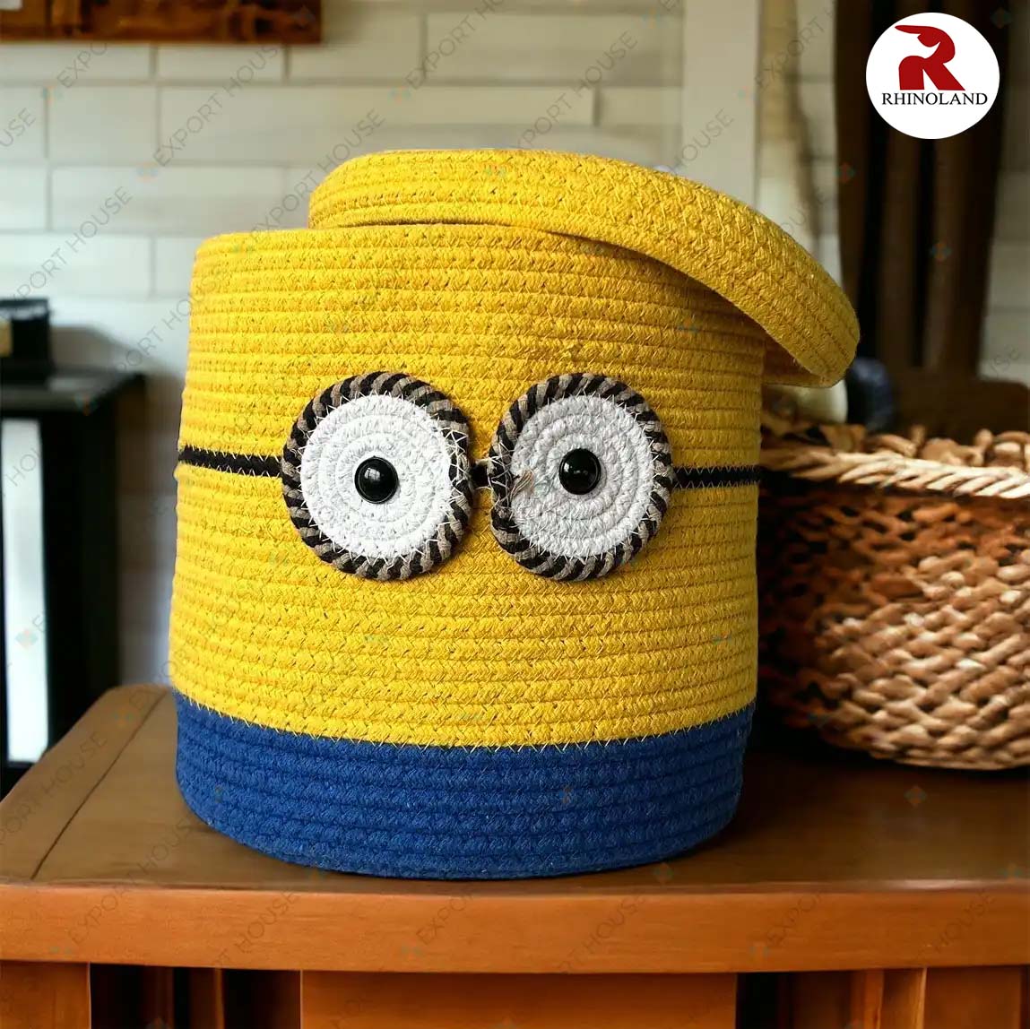 Minion Cotton Storage Basket